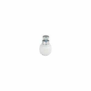 221.1 Ø 35 mm white nylon guide roller, with spacer washer
